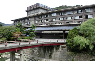 日露首脳会談の予定会場 大谷山荘 9月3日撮影