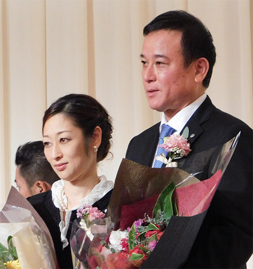 栗原議長夫妻