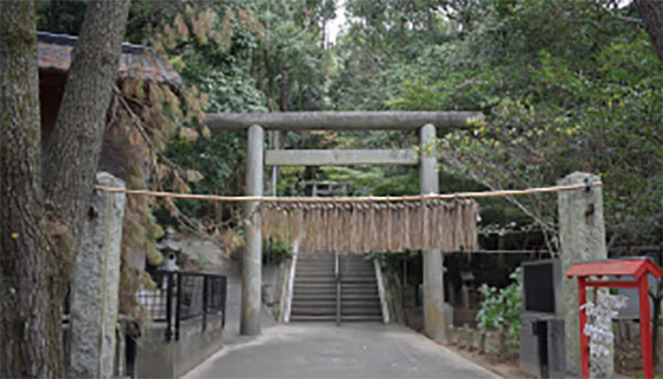 1725年建立の「小戸大神宮」