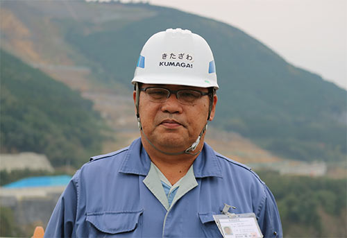 (株)熊谷組・阿蘇恒久対策作業所長・北沢俊隆氏