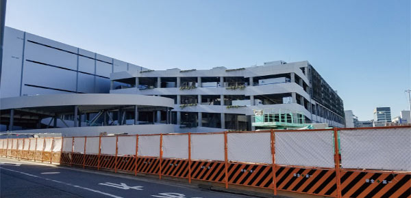 フジタの施工で順調に工事は進む