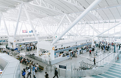 以前の福岡空港ターミナル