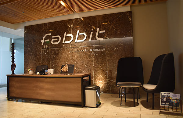 fabbitサンフランシスコの受付