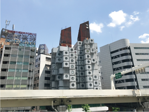 中銀カプセルタワービル