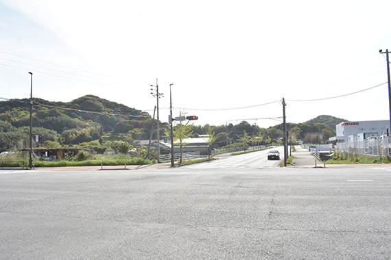 新たなまちづくりが進められようとしている青柳釜田地区