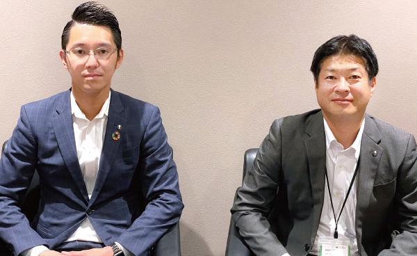 (一社)日本木造分譲住宅協会/(左)事務局・菊谷憲太郎氏/(右)事務局・谷口猛氏