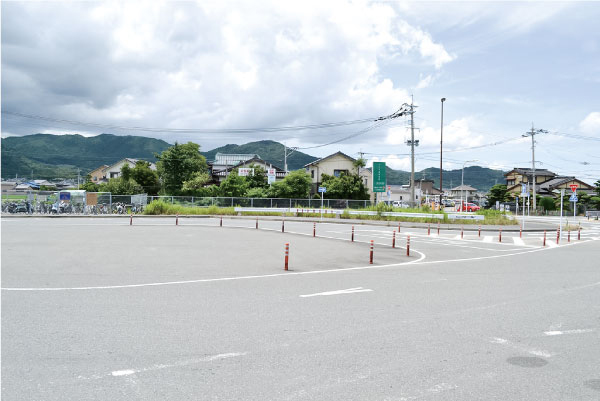 区画整理事業が行われる橋本駅周辺