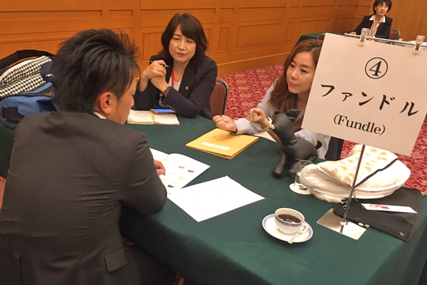 商談会の様子(2019年)