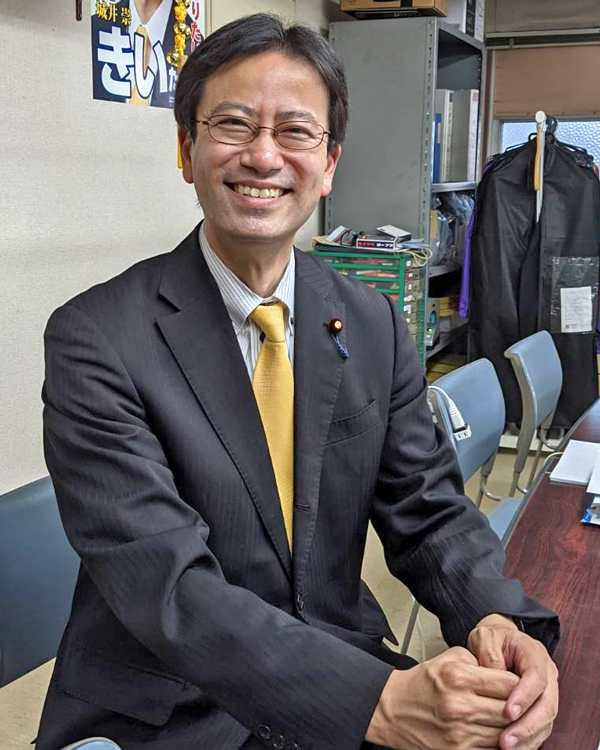 立憲民主党の城井崇・衆院議員
