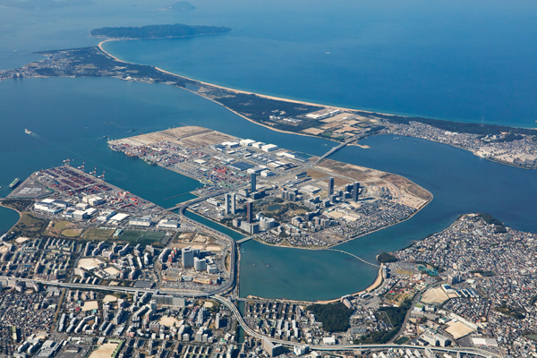 アイランドシティ(提供:福岡市港湾局)