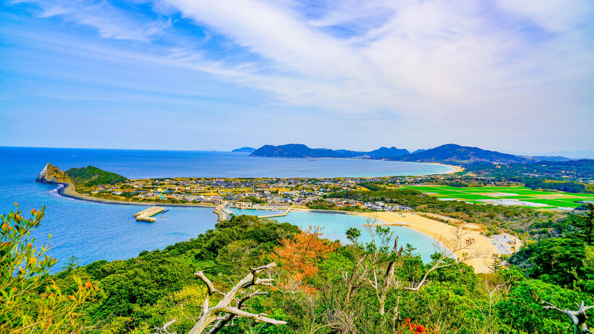立石山からの光景