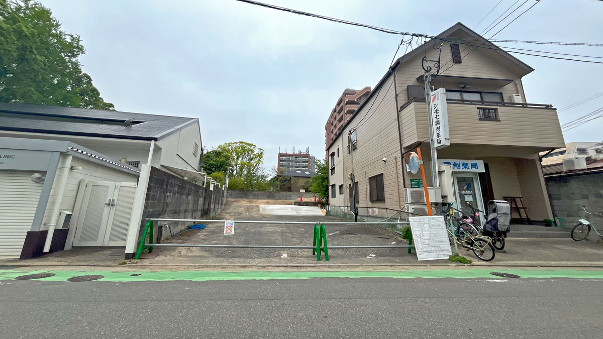 唐人町駅から徒歩6分の土地(今川2丁目)