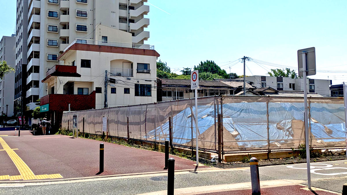 (仮称)東区箱崎1丁目計画建設地