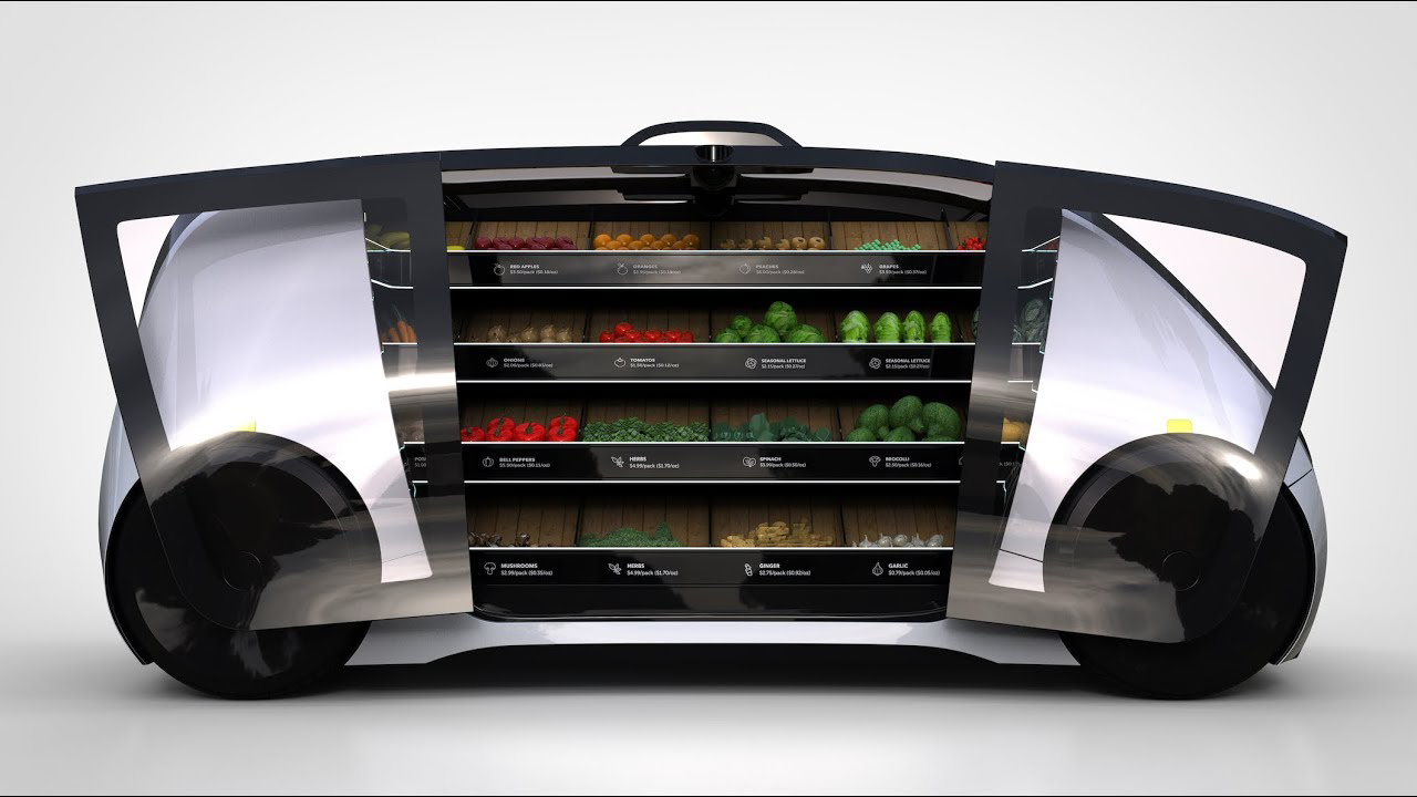 Robomartの移動店舗 出所:TechCrunch