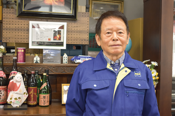 筥崎宮露店保存会 石橋一海 理事長