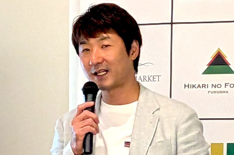 総合プロデューサーの佐伯岳大氏