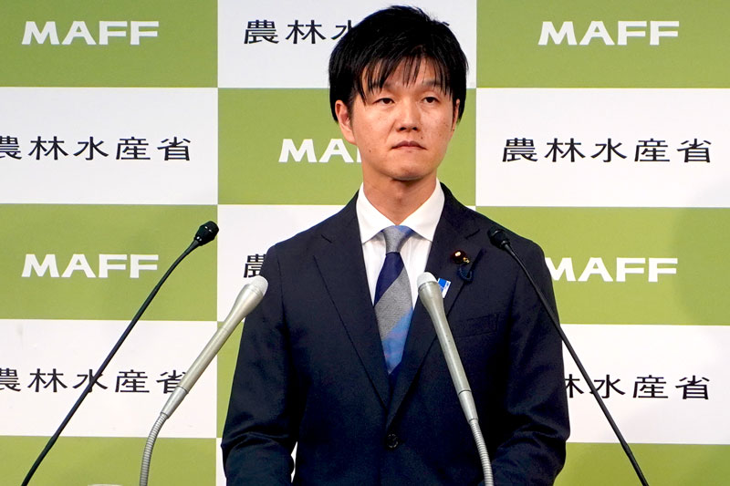 鈴木憲和・新農水大臣