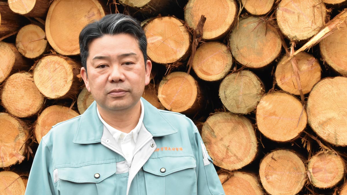 (株)伊万里木材市場 代表取締役 伊東貴樹 氏
