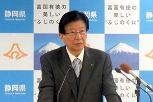 知事辞職の川勝氏、リニアと闘う姿を伝えないメディアに反発（後）