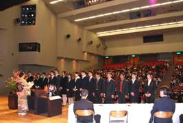 西日本国際教育学院 卒業式