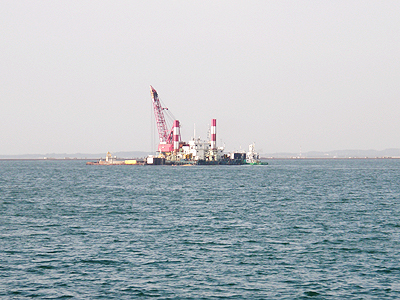 疑惑の「浚渫工事」