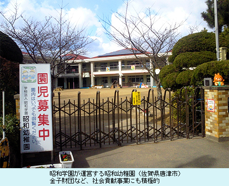 昭和学園が運営する昭和幼稚園