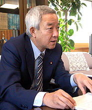 民主党　衆議院議員　環境大臣　松本　龍　氏