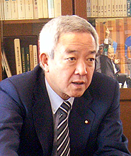 民主党　衆議院議員　環境大臣　松本　龍　氏