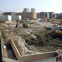 「MJR香椎浜（仮称）」建設予定地
