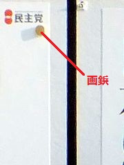 小さくなる「民主党」
