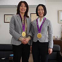 小宮正江選手、浦田理恵選手