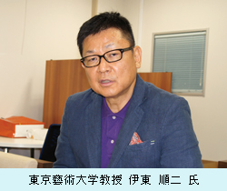 東京藝術大学教授　伊東順二氏