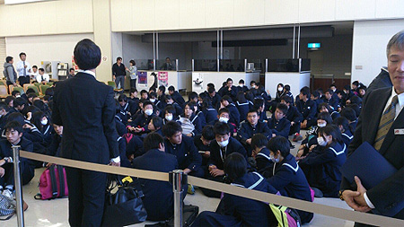熊本県の県立大津高校の生徒、台湾へ修学旅行