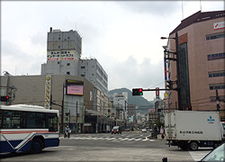 長崎市中心部