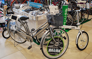 パンクしにくい自転車キラクル