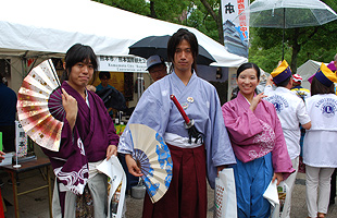 熊本城のおもてなし武将隊