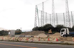 （仮称）カツラギプロジェクト造成工事現場