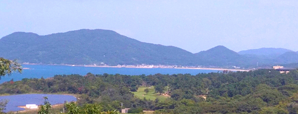 伊都ハイランドパーク：糸島の緑と青い海を一望できる