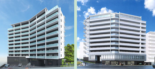 現在中央区六本松に新本社ビルを建設中