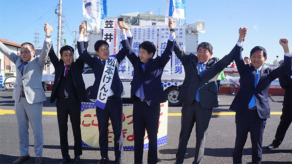 この列に、れいわの山本太郎代表が加わる日が来るか、注目される