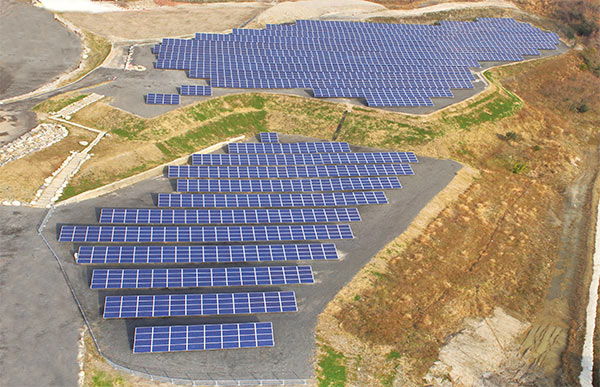 大規模太陽光発電所「ふくおかエナジーパーク」