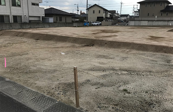 西鉄筑紫駅西口の新築マンション建設予定地