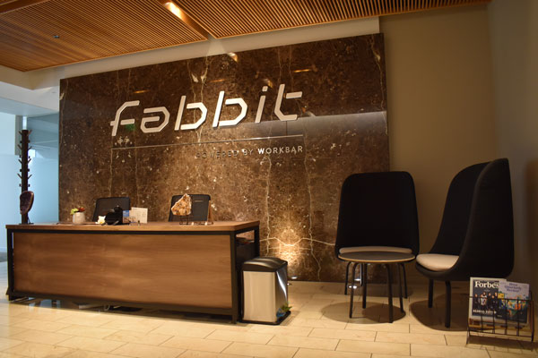 fabbitサンフランシスコの受付