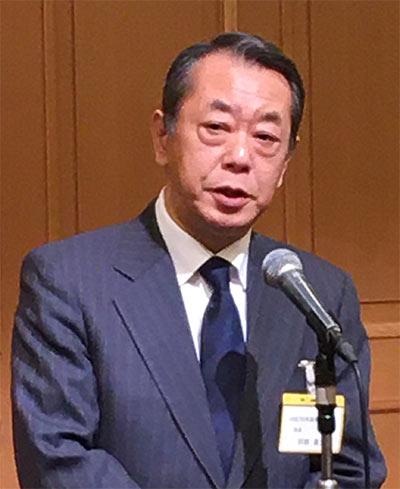 阿部嘉文会長