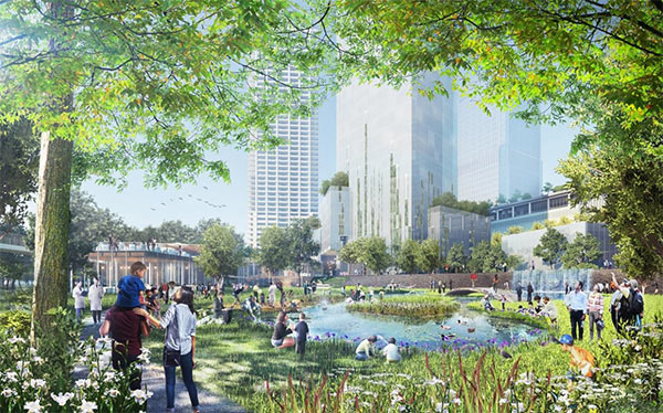 みどり を核にしたまちづくり うめきた2期 再開発 前 公式 データ マックス Netib News