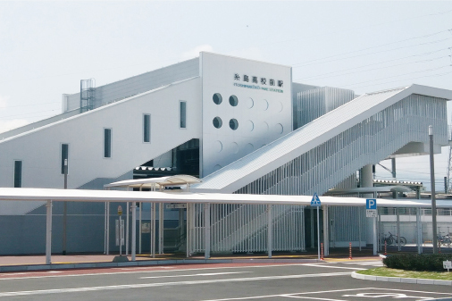 JR筑肥線「糸島高校前駅」