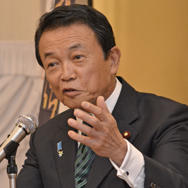 「九州の放言王」こと、麻生太郎・副総理兼財務相