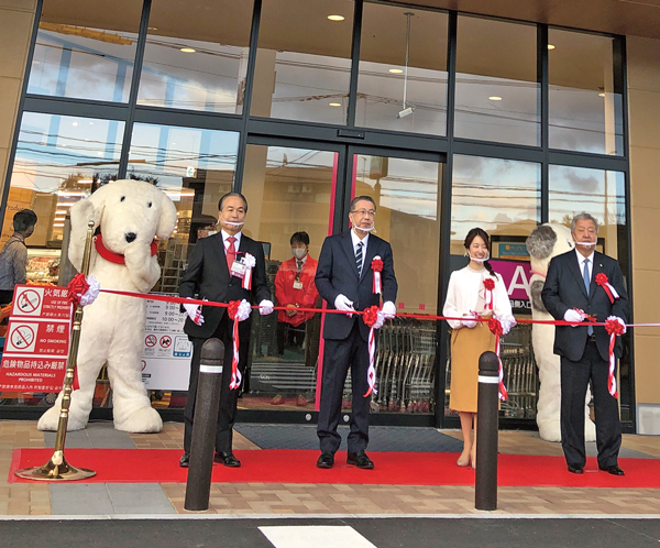 2020年11月にオープンしたイオン原店オープンの様子