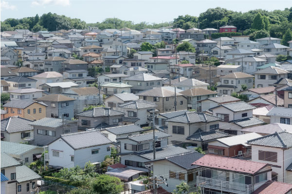 住宅街 イメージ