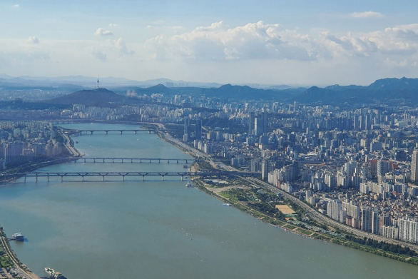 韓国 釜山 街並み